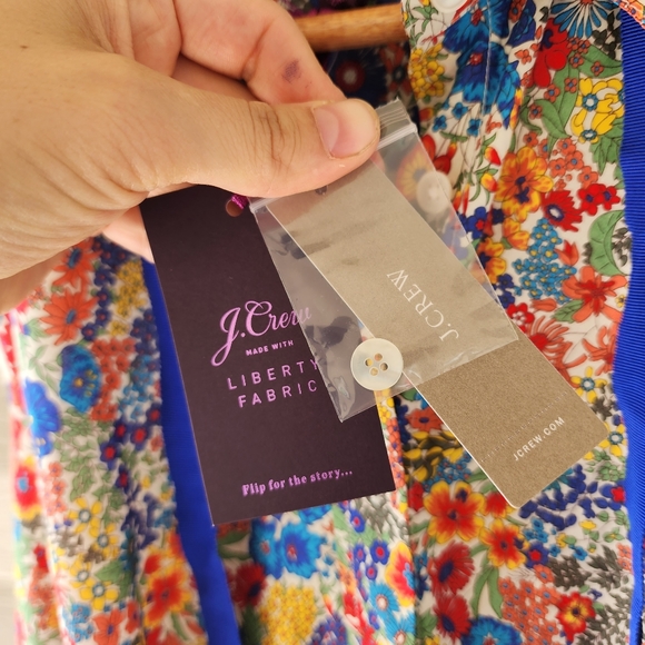 J. Crew Liberty Margaret Annie print shirt dress - Picture 11 of 15
